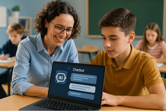 Mesterséges Intelligencia (MI) a tanteremben- Vessző vagy chatbot