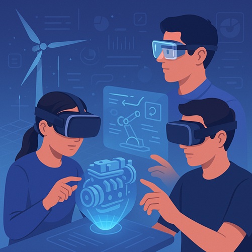 VR, AR and Simulations in Vocational Training